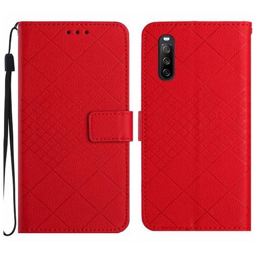 Étui Pour Rabattu Sony Xperia 10 Iv Couverture Magnétique Portefeui... on Productcaster.