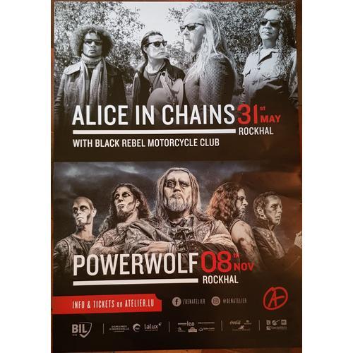 Alice In Chains - Concert 2019 - 60x84cm - Affiche / Poster Envoi E... on Productcaster.