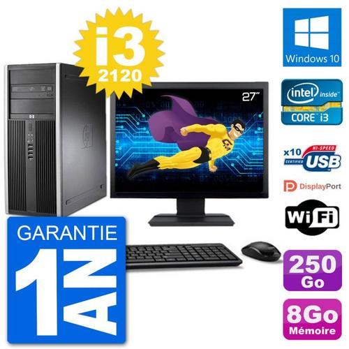 PC Tour HP 8200 Ecran 27" Core i3-2120 RAM 8Go Disque 250Go Windows... on Productcaster.