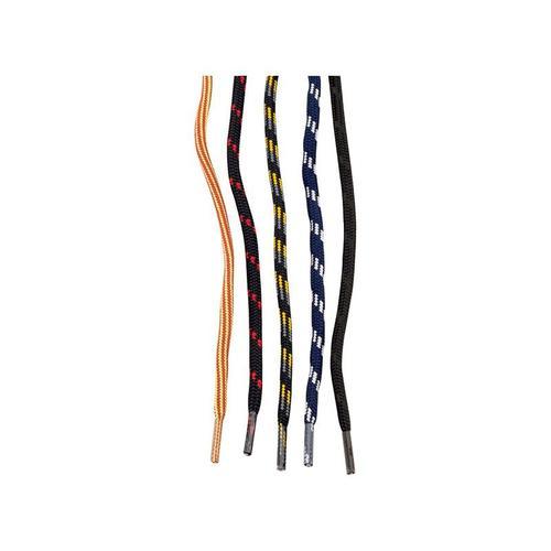 Lacet 120 cm, rond, bleu-blanc (Par 6) on Productcaster.