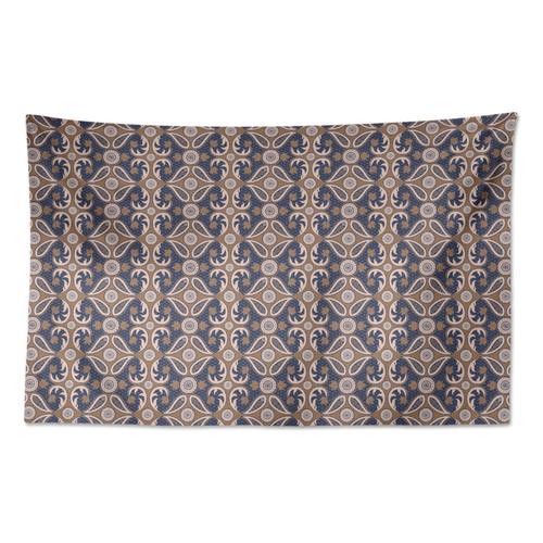 S4sassy Coton Tapisserie Paysage Bleu Lavande Paisleys Motif Cachem... on Productcaster.