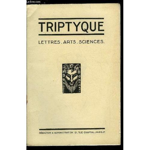 Triptyque N° 3 - Colette Par Jean Cabanel. Les Livres. Page Du Bibl... on Productcaster.