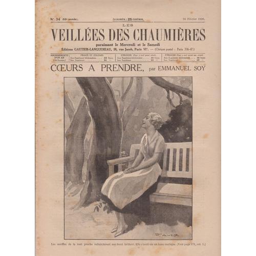 Les Veillées Des Chaumières N °34 . Coeurs A Prendre Par Emmanuel Soy on Productcaster.