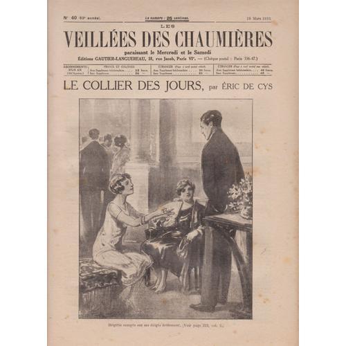 Les Veillées Des Chaumières N° 40 . Le Collier Des Jours Par Eric D... on Productcaster.