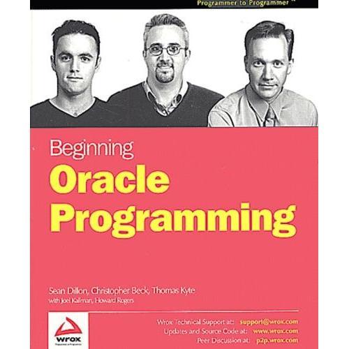 Beginning Oracle Programming on Productcaster.