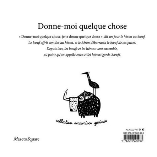 Donne-Moi Quelque Chose on Productcaster.