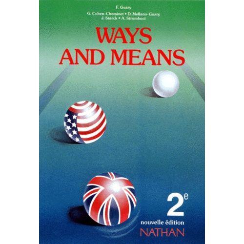 Anglais 2nde Ways And Means - Edition 1995 on Productcaster.