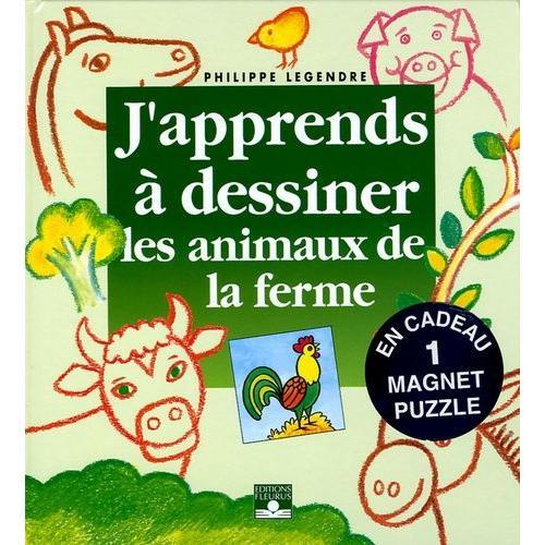 Les Animaux De La Ferme - Avec Un Magnet Puzzle on Productcaster.