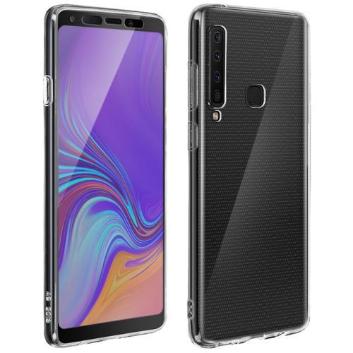 Coque Samsung Galaxy A9 2018 Silicone + Film Verre Trempé Écran - C... on Productcaster.