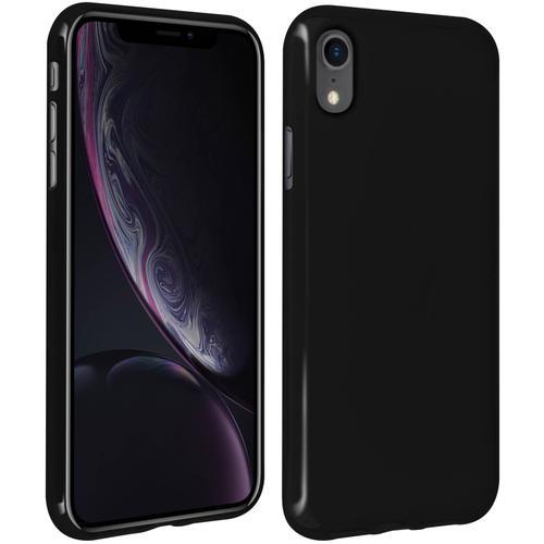 Coque Apple Iphone Xr Silicone Gel Souple Contour Brillant - Noire ... on Productcaster.