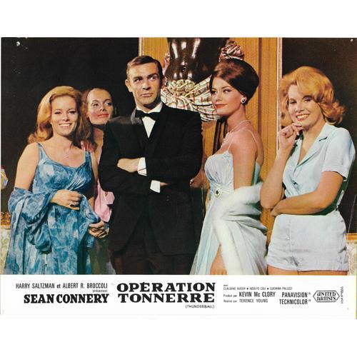 Opération Tonnerre - 20 Photos Couleurs - Sean Connery - 1965 - on Productcaster.