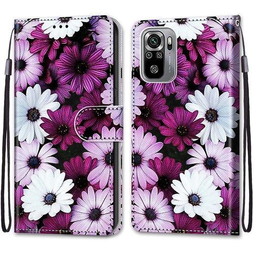 Coque Pour Xiaomi Redmi Note 10 4g/Note 10s, Etui En Cuir Pu Portef... on Productcaster.