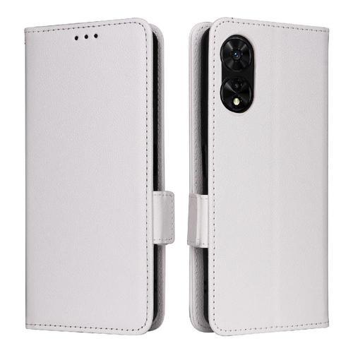 Étui Pour Tcl 505 Portefeuille Cuir Pu Boucle Latérale Titulaire De... on Productcaster.