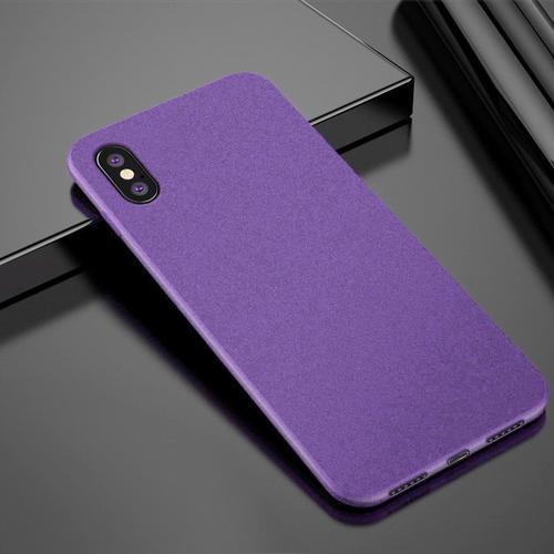 Coque Arrière En Silicone Mat Et Résistant Aux Chocs Pour Iphone Po... on Productcaster.