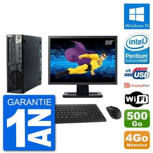 PC Lenovo M92p SFF Ecran 22" Intel G630 RAM 4Go Disque 500Go Window... (Reconditionné) on Productcaster.