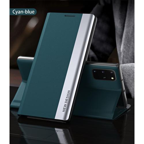 Coque De Téléphone Magnétique En Cuir Étui Mince Et Rabattable Pour... on Productcaster.