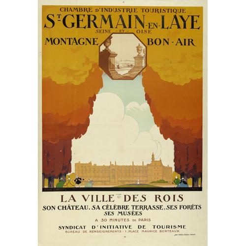 Affiche Saint Germain En Laye on Productcaster.