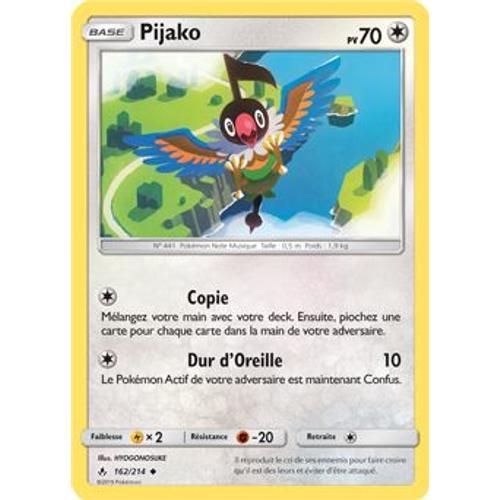 Carte Pokémon - Pijako - 162/214 - Alliance Infaillible on Productcaster.