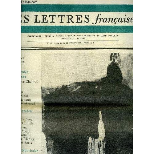 Les Lettres Françaises N° 1119 - A Propos D Un Procès Par Aragon, E... on Productcaster.