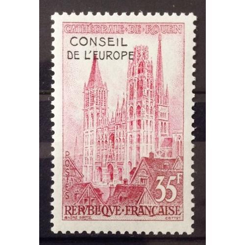 Conseil Europe Cathédrale 35f (Impeccable Service N° 16) Neuf** Lux... on Productcaster.