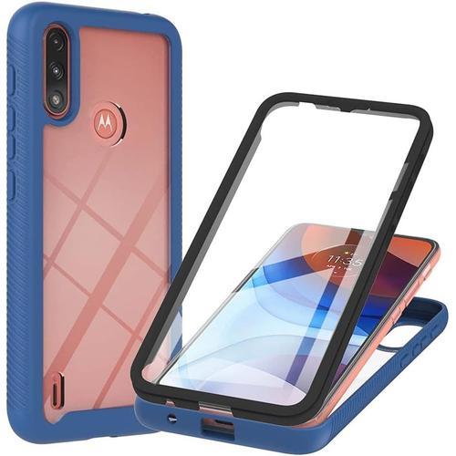 Coque Pour Motorola Moto E7 Power, 360° Transparente Étui Antichoc ... on Productcaster.