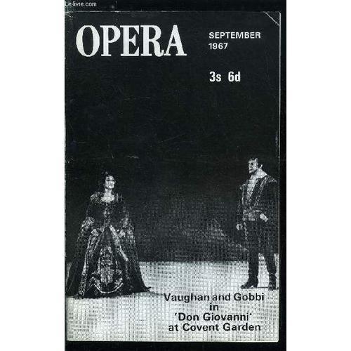 Opera N° 9 - Editor S Comment : Safeguarding Young Talent, Talking ... on Productcaster.