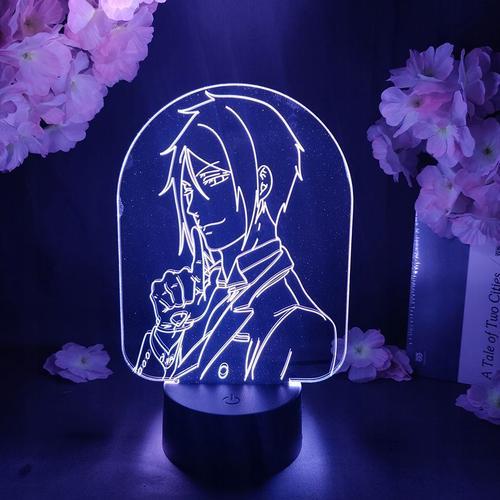 Convient Pour Lampe Anime "Black Butler" Personnage Lampe À Led Lam... on Productcaster.