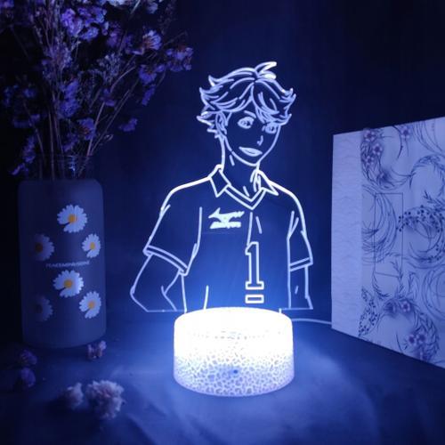 Lampe De Chevet Adaptée Au Dessin Animé Japonais Haikyuu Oikawa Tor... on Productcaster.