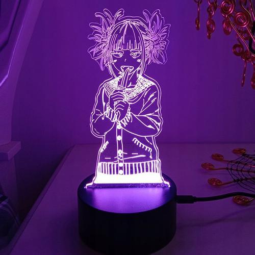 Lampe 3d Adaptée À My Hero Academia Toga Himiko, Lampe De Chevet, V... on Productcaster.