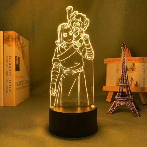 Lampe Led 3d Légendaire Luo Xiaohei, Lampe De Chevet, Veilleuse Af2... on Productcaster.