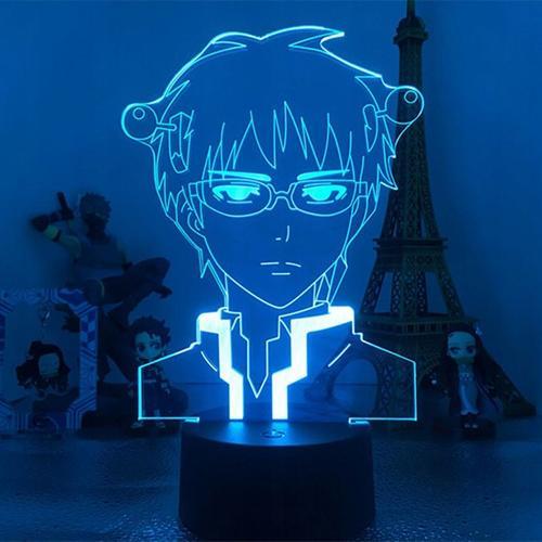 Convient À La Lampe Led 3d Saiki K, Adaptée Aux Personnes Dans La C... on Productcaster.