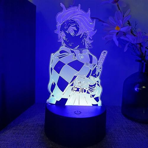 Convient Pour Demon Slayer : Kimetsu No Yaiba Tanji Lampe De Chevet... on Productcaster.