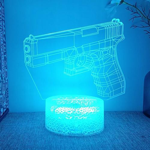 Convient Pour Table De Chevet Pistolet P Lampe Lampe De Chevet Veil... on Productcaster.