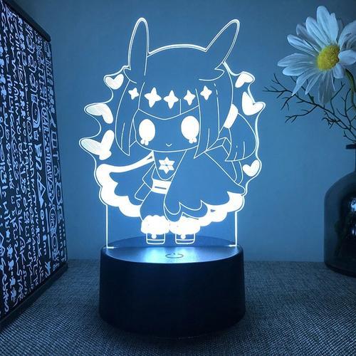 Lampe 3d Led Pour Enfants, Lampe De Chevet, Veilleuse Adaptée Au Ci... on Productcaster.