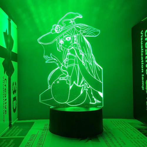 Lampe 3d L Adaptée Au Jeu Genshin Impact, Personnage Lisa, Lampe De... on Productcaster.