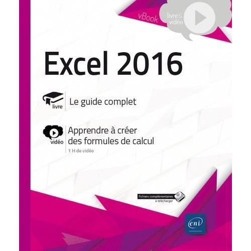 Excel 2016 - Complément Vidéo : Apprenez À Créer Des Formules De Ca... on Productcaster.