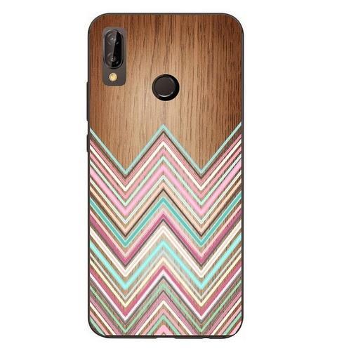 Coque P Smart Z Effet Bois Chevron Multicolor Aztec Ethnique on Productcaster.