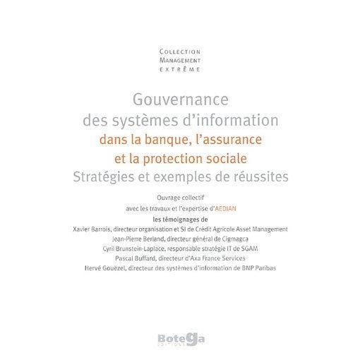 La Gouvernance Des Systèmes D'information Dans La Banque, L'assuran... on Productcaster.