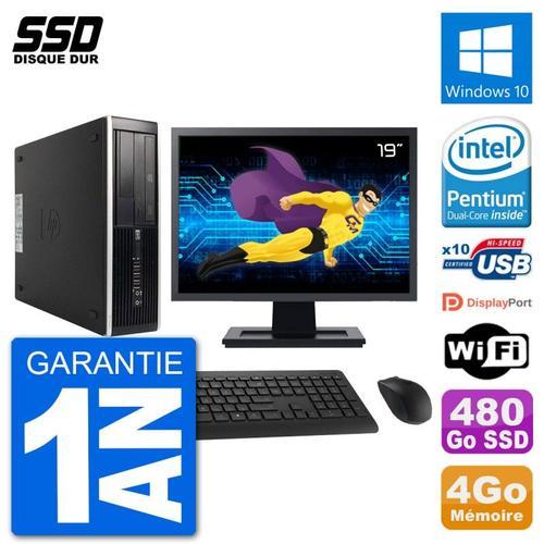 PC HP 8300 Elite SFF Ecran 19" Intel G630 RAM 4Go SSD 480Go Windows... on Productcaster.