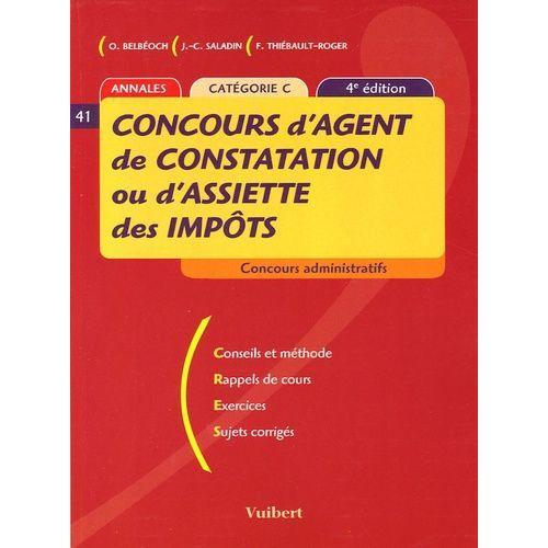 Concours D'agent De Constatation Ou D'assiette Des Impôts - Catégor... on Productcaster.