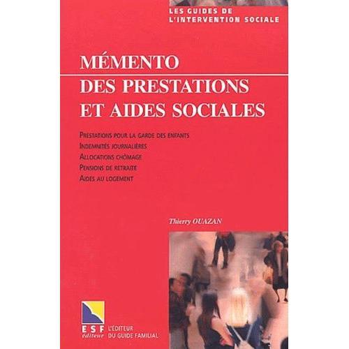 Mémento Des Prestations Et Aides Sociales on Productcaster.