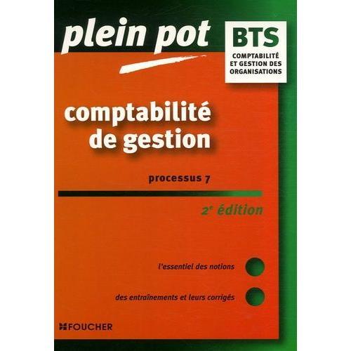 Comptabilité De Gestion Bts Comptabilité Et Gestion Des Organisatio... on Productcaster.