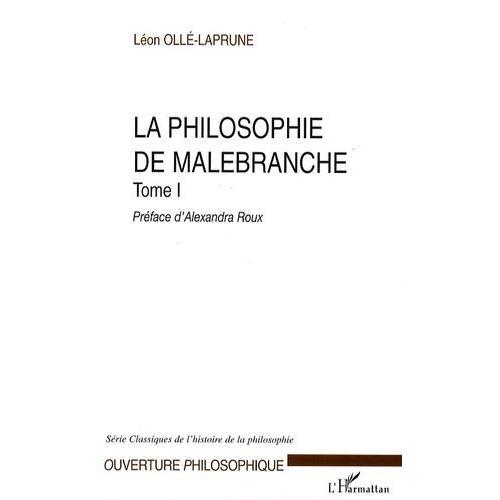 La Philosophie De Malebranche - Tome 1 on Productcaster.