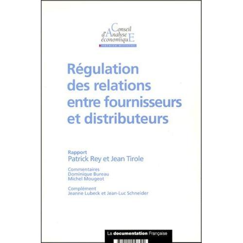 Régulation Des Relations Entre Fournisseurs Et Distributeurs on Productcaster.