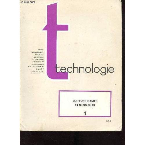 Technologie - Coiffure Dames Et Messieurs -2 Volumes - on Productcaster.