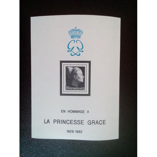 Timbre Monaco Yt Bf 24 Princesse Grace Patricia (1929-1982) 1983 ( ... on Productcaster.