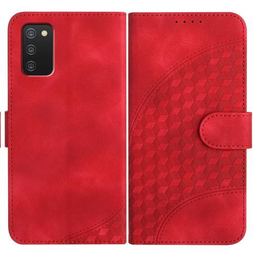 Coque Pour Samsung Galaxy A03s Rabat,Etui En Cuir Pu Portefeuille C... on Productcaster.