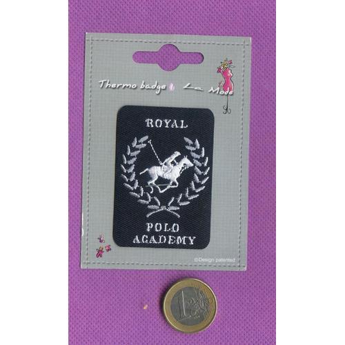 Patch Ecusson Thermocollant Royal Polo Academy on Productcaster.