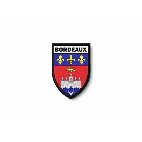 Ecusson Bord Brode Blason Imprime Thermocollant Ville Bordeaux on Productcaster.