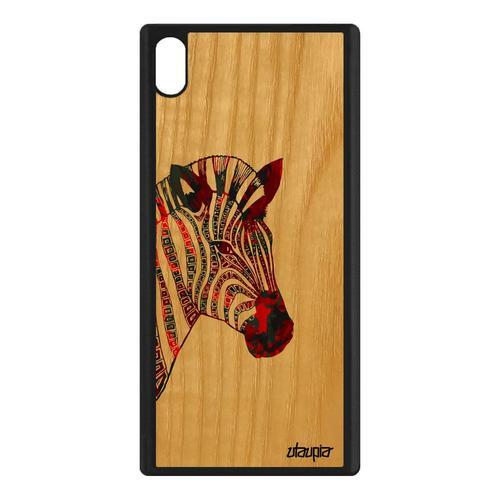 Coque Zebre Sony Xperia Xa1 Ultra En Bois Silicone Rayure De Protec... on Productcaster.